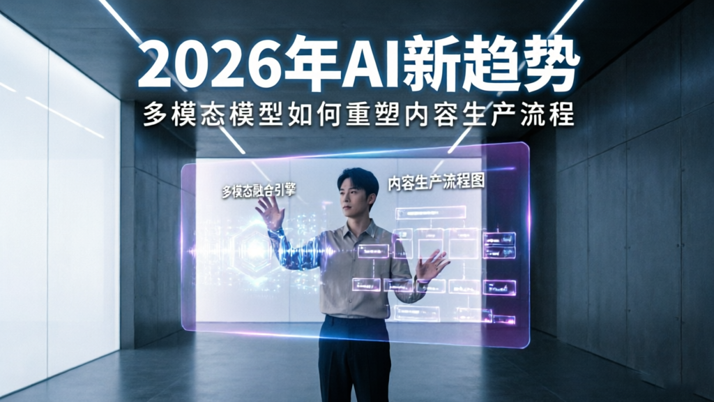 2026年AI新趋势：多模态模型如何重塑内容生产流程