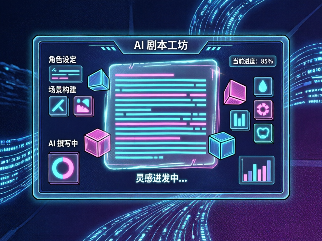 升维画布AI剧本工坊新增多风格适配，AI漫剧工具降低脚本创作门槛
