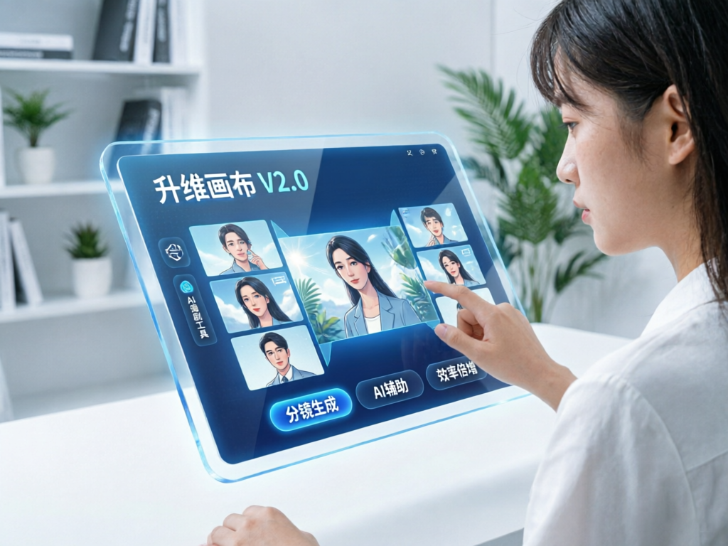 升维画布分镜生成功能升级，AI漫剧工具助力创作者提升效率