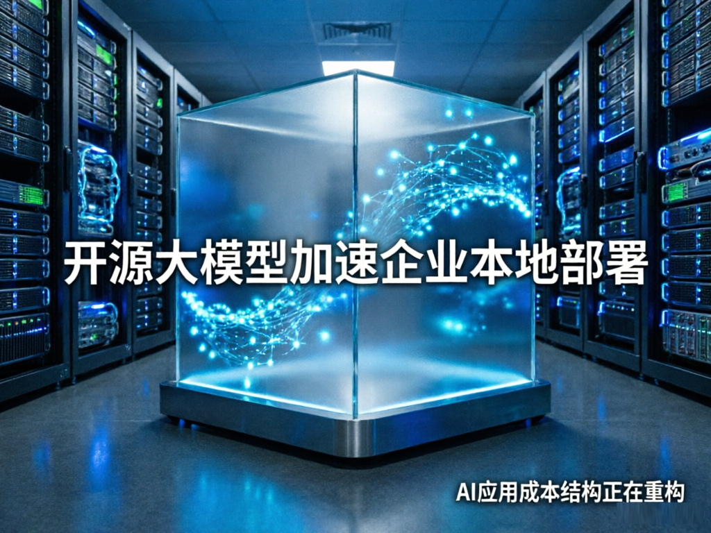 开源大模型加速企业本地部署，AI应用成本结构正在重构