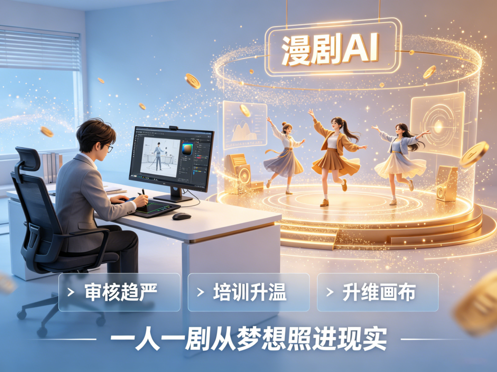 想做漫剧AI？审核趋严、培训升温，升维画布让“一人一剧”从梦想照进现实